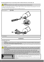 Preview for 8 page of Becker P5-B01 Assembly And Operating Instructions Manual