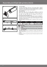 Предварительный просмотр 6 страницы Becker P9/16PS Assemble And Operating Instructions