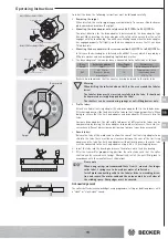 Preview for 19 page of Becker R12/17PRF+ Operating Instructions Manual