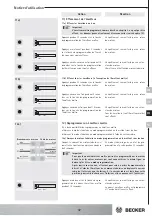 Preview for 37 page of Becker R12/17PRF+ Operating Instructions Manual