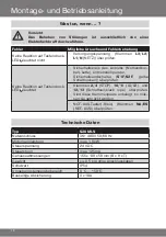 Предварительный просмотр 12 страницы Becker S20 MLS Assembly And Operating Constructions