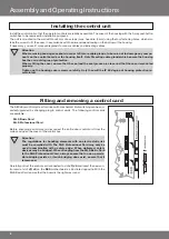 Предварительный просмотр 6 страницы Becker S80 Assembly And Operating Instructions Manual