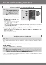 Предварительный просмотр 8 страницы Becker S80 Assembly And Operating Instructions Manual