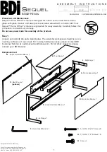 Becker Sequel 6002 Return Aassembly Instructions preview