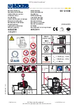 Предварительный просмотр 1 страницы Becker SV 5.1050 Operating Instructions