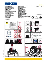 Becker SV 8.130 Operating Instructions предпросмотр