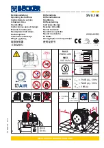 Предварительный просмотр 1 страницы Becker SV 8.160 Operating Instructions