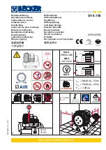 Предварительный просмотр 1 страницы Becker SV 8.190 Operating Instructions