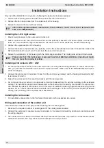 Предварительный просмотр 16 страницы Becker SWA 200II Operating Instructions Manual