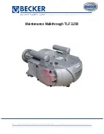 Becker TLF 2.250 Maintenance Manual предпросмотр