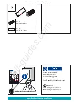 Preview for 6 page of Becker U 4.100 Operating Instructions Manual