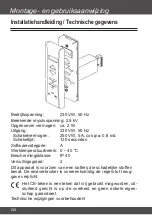 Preview for 138 page of Becker U30 Assembly And Operating Instructions Manual