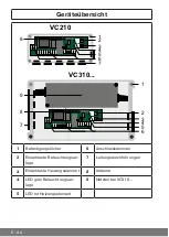 Предварительный просмотр 6 страницы Becker VC210 Assembly And Operating Instructions Manual