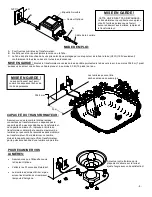 Preview for 8 page of Beckett Accent Lighting TR3LT10 Instructions Manual