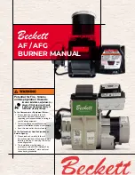 Beckett AF Series Manual preview