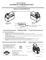 Beckett CB25 Owner'S Manual preview