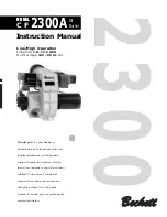 Beckett CF 2300A Instruction Manual preview