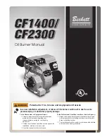 Beckett CF1400 User Manual preview