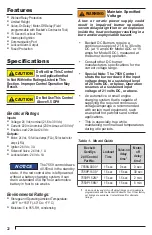 Preview for 2 page of Beckett GeniSys 24V 7559 User Manual