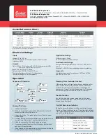 Предварительный просмотр 2 страницы Beckett GeniSys 7505 Specification Sheet