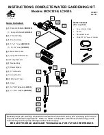 Предварительный просмотр 1 страницы Beckett LCK535 Instructions Manual