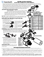 Preview for 2 page of Beckett NK3 Assembly And Operation Instructions