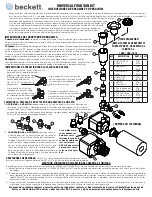 Preview for 3 page of Beckett NK3 Assembly And Operation Instructions