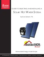 Предварительный просмотр 1 страницы Beckett solarH2ot Manual To Selecting And Installing