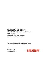 Beckhoff BK75 series Technical Hardware Documentation предпросмотр