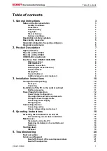 Preview for 3 page of Beckhoff C3620 Installation And Operating Instructions Manual