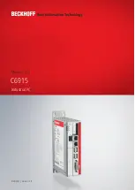 Beckhoff C6915 Manual preview