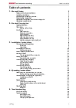 Preview for 3 page of Beckhoff CP71 Series Installation And Operating Instructions Manual