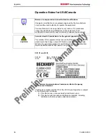 Preview for 36 page of Beckhoff CU8890-0000 Installation And Operating Instructions Manual