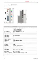 Предварительный просмотр 42 страницы Beckhoff CX1010 Series Hardware Documentation