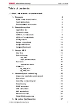 Предварительный просмотр 3 страницы Beckhoff CX50 0 Series Hardware Documentation