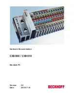 Beckhoff CX9000-0000 Hardware Documentation предпросмотр