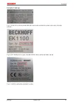 Предварительный просмотр 11 страницы Beckhoff EK18 Series Documentation