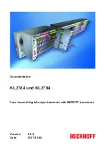 Beckhoff KL2784 Documentation preview