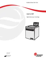 Предварительный просмотр 1 страницы Beckman Coulter Avanti J-26 XP Series Instructions For Use Manual