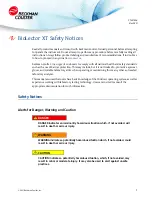 Предварительный просмотр 1 страницы Beckman Coulter BioLector XT Safety Notices