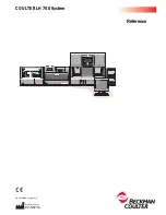 Предварительный просмотр 1 страницы Beckman Coulter COULTER LH 750 System Reference