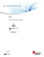 Beckman Coulter JCF-Z Instructions For Use Manual preview