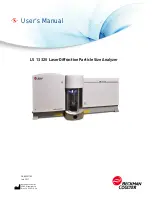 Preview for 1 page of Beckman Coulter LS 13 320 User Manual