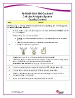 Preview for 15 page of Beckman Coulter UniCel DxH 800 Instructions For Use Manual