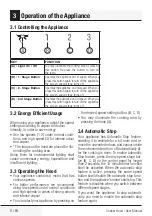 Preview for 8 page of Beco BHCA 64640 B User Manual