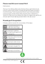 Предварительный просмотр 2 страницы Beco EFW6000WS User Manual