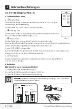 Предварительный просмотр 44 страницы Beco EFW6000WS User Manual