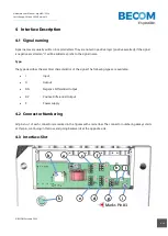 Предварительный просмотр 13 страницы Becom 150-2037-1 Hardware User Manual