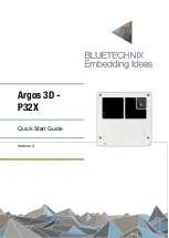 Preview for 1 page of Becom Bluetechnix Argos 3D P32X Quick Start Manual