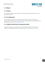 Предварительный просмотр 18 страницы Becom TOREO-P650 Hardware User Manual